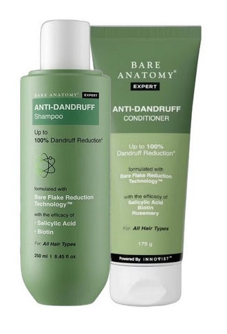 BARE ANATOMY Anti Dandruff Shampoo (Salicylic Acid & Biotin) 250ml Main image